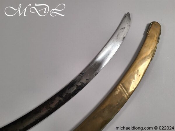 British 1803 Blue and Gilt Light Officers Infantry Sword - Image 30