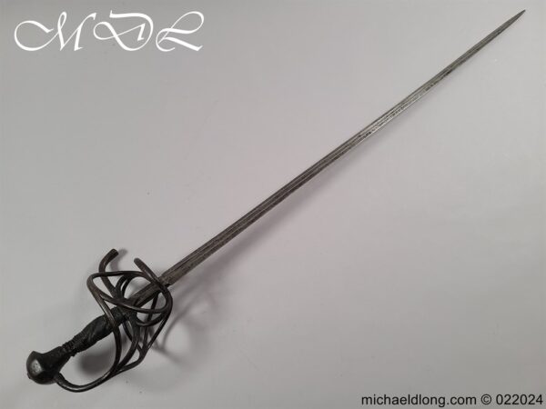 Swept Hilt Rapier Late 16th Century