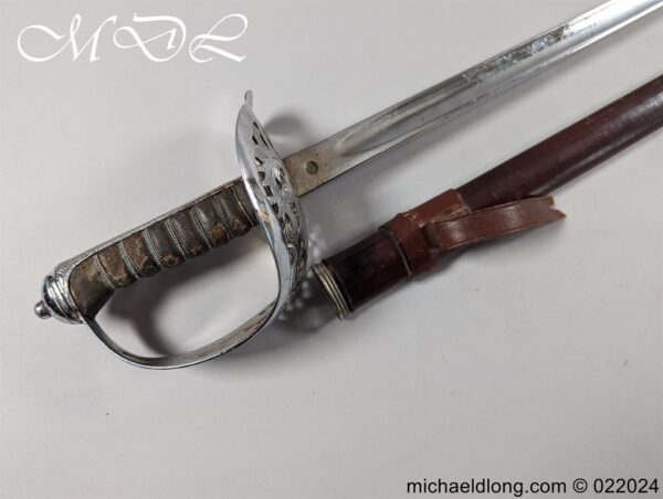 British GRVI Officers Sword - Image 2