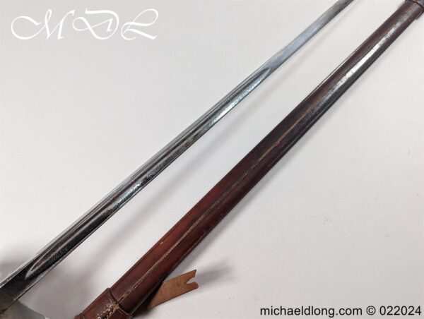 British GRVI Officers Sword - Image 25
