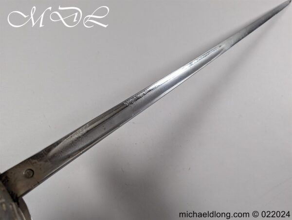 British GRVI Officers Sword - Image 21