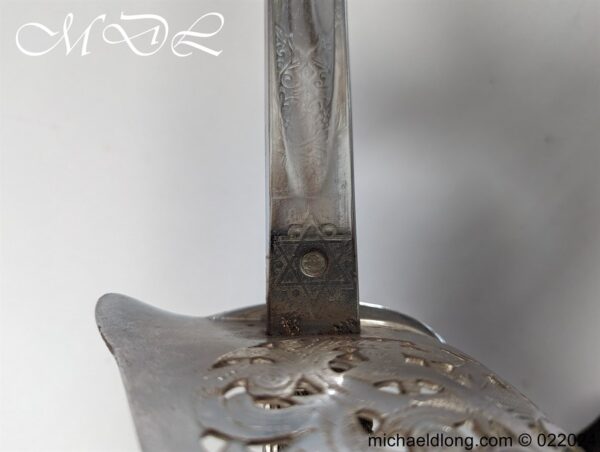 British GRVI Officers Sword - Image 20
