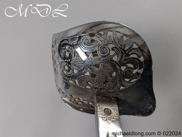 British GRVI Officers Sword - Image 10