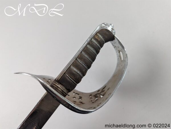 British GRVI Officers Sword - Image 7