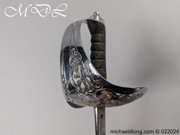 British GRVI Officers Sword - Image 4