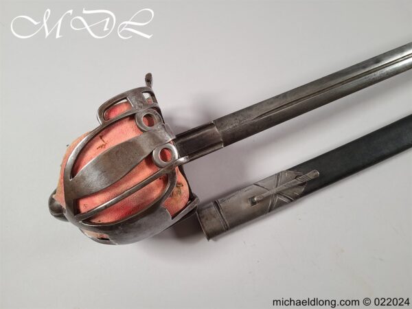 Scottish Steel Hilted 1798 Basket Sword - Image 2