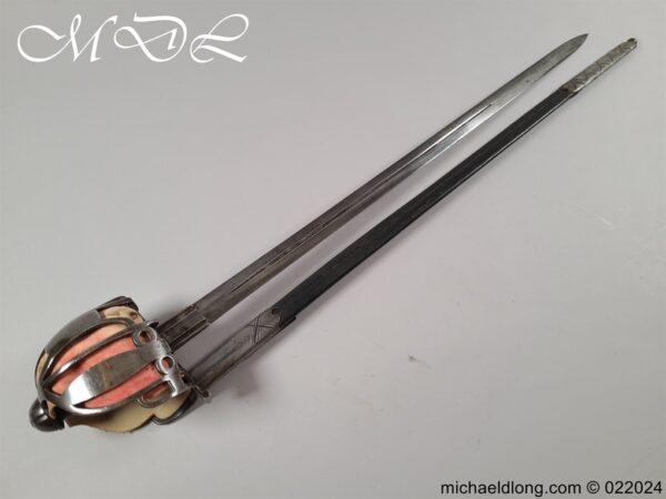 Scottish Steel Hilted 1798 Basket Sword - Image 23