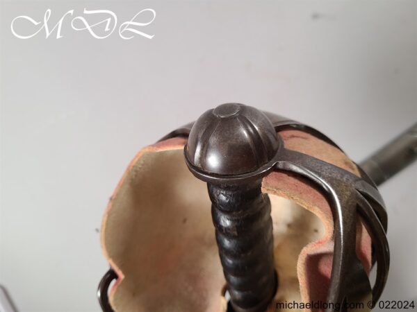 Scottish Steel Hilted 1798 Basket Sword - Image 5