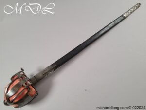 Scottish Steel Hilted 1798 Basket Sword