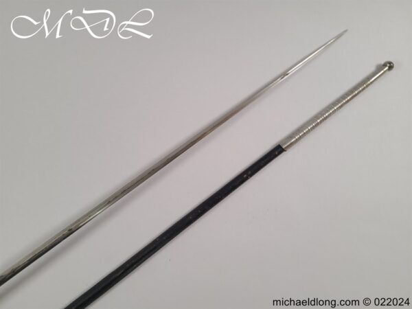 English 19th Century Cut Steel Court Sword - Image 29