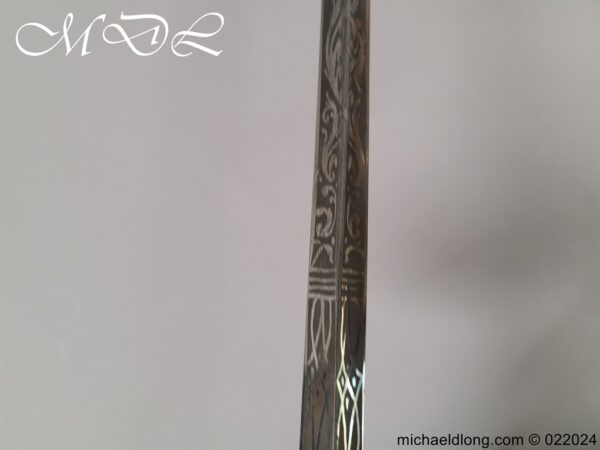 English 19th Century Cut Steel Court Sword - Image 18