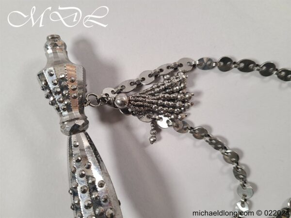 English 19th Century Cut Steel Court Sword - Image 7