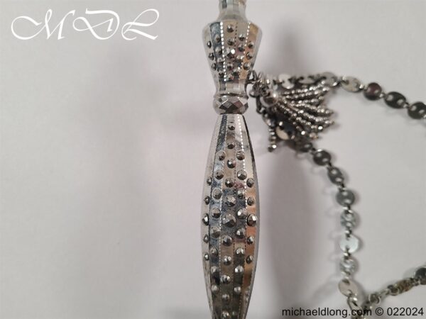 English 19th Century Cut Steel Court Sword - Image 6