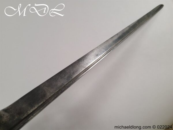 English Brass Hilted Backsword c.1740 - Image 20
