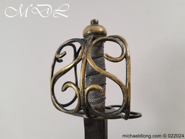 English Brass Hilted Backsword c.1740 - Image 18