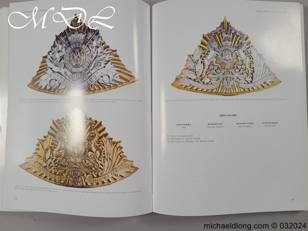 Head Dress of the British Lancers 1816 to Present - Image 5