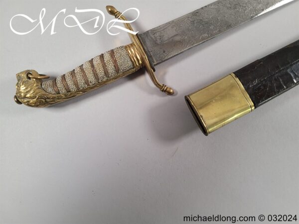 British Naval 1856 Midshipmen Dirk - Image 32