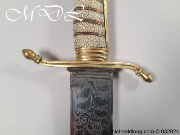 British Naval 1856 Midshipmen Dirk - Image 12