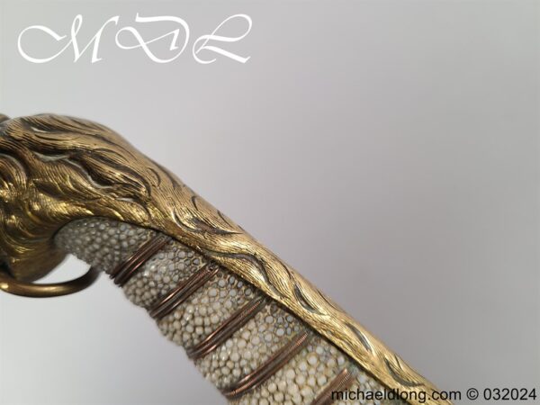 British Naval 1856 Midshipmen Dirk - Image 7