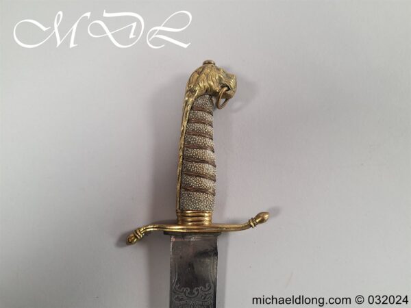 British Naval 1856 Midshipmen Dirk - Image 5