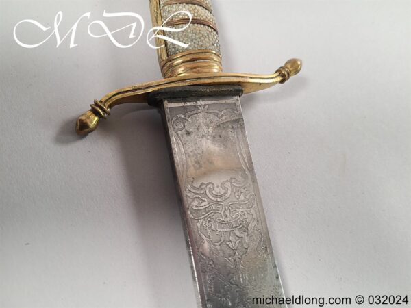 British Naval 1856 Midshipmen Dirk - Image 4
