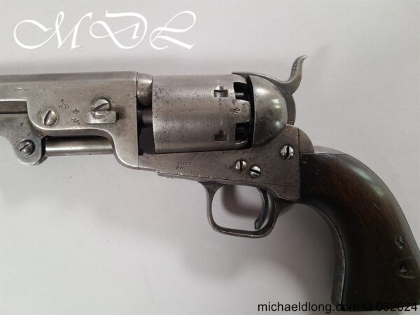 London Colt Navy Revolver WD Issue c 1855 - Image 16