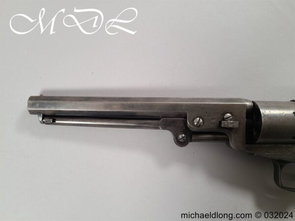 London Colt Navy Revolver WD Issue c 1855 - Image 15