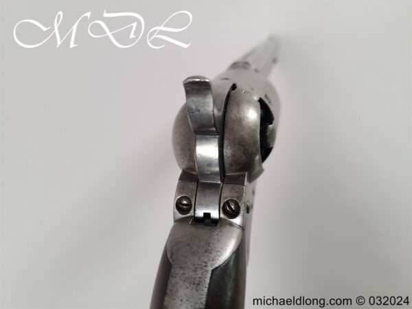 London Colt Navy Revolver WD Issue c 1855 - Image 5