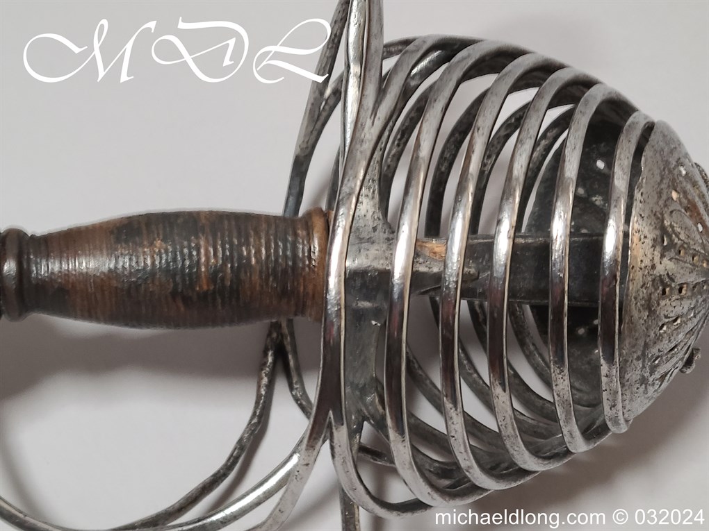 Six Ringed 17th Century Rapier - Image 19