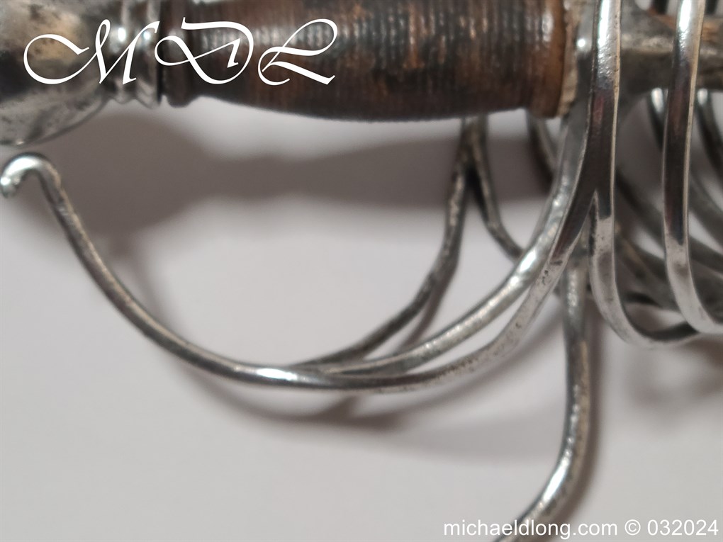 Six Ringed 17th Century Rapier - Image 17