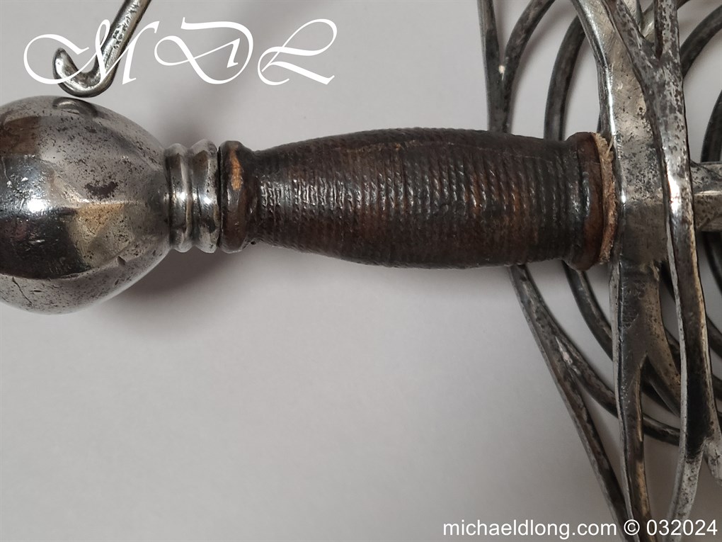 Six Ringed 17th Century Rapier - Image 13