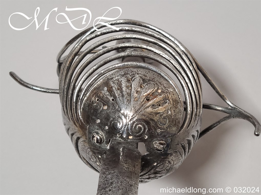 Six Ringed 17th Century Rapier - Image 10