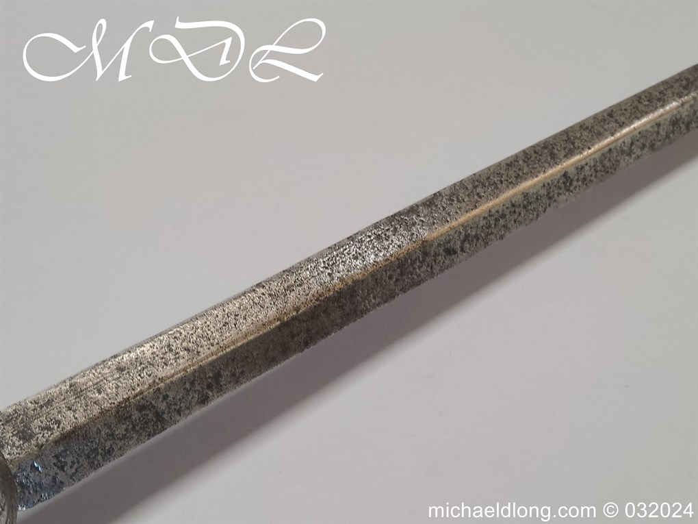Six Ringed 17th Century Rapier - Image 6