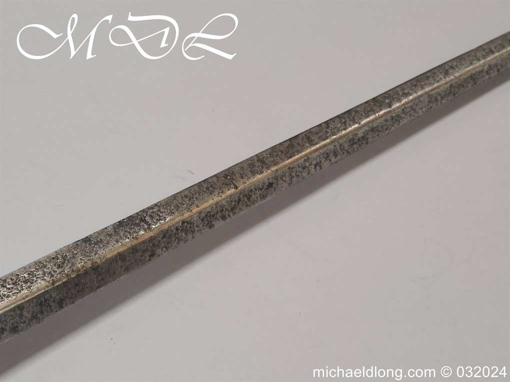 Six Ringed 17th Century Rapier - Image 5