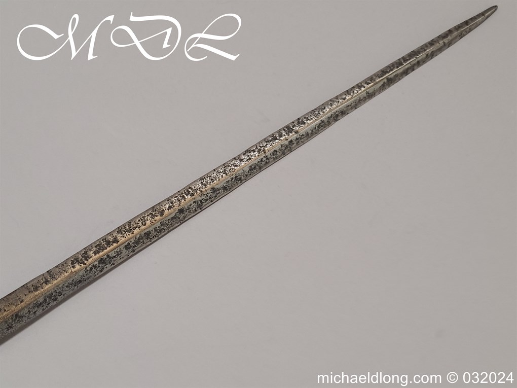 Six Ringed 17th Century Rapier - Image 4