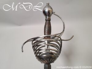 Six Ringed 17th Century Rapier