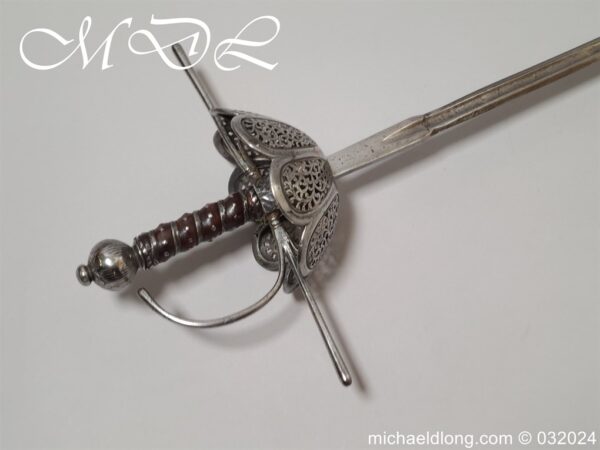 Italian Cup Hilt Rapier c 1630