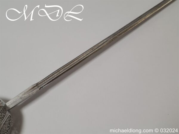 Italian Cup Hilt Rapier c 1630 - Image 2