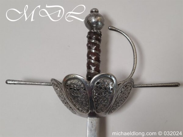 Italian Cup Hilt Rapier c 1630 - Image 12
