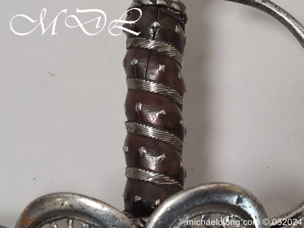 Italian Cup Hilt Rapier c 1630 - Image 10
