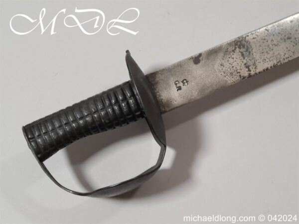 English Naval Cutlass Figure of 8 by Dawes - Image 2