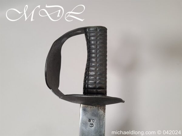 English Naval Cutlass Figure of 8 by Dawes - Image 13