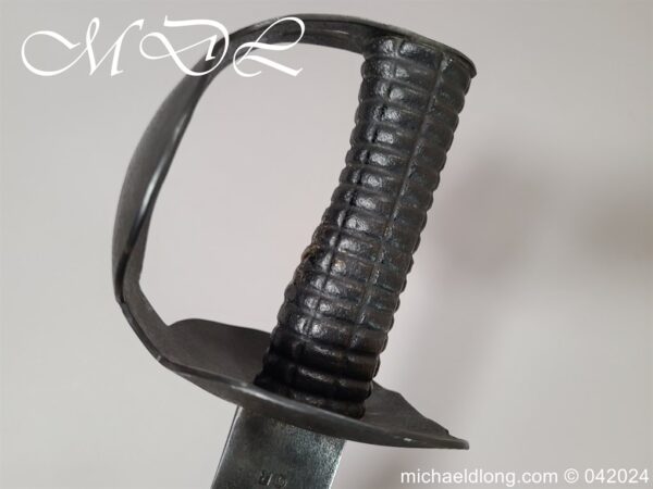 English Naval Cutlass Figure of 8 by Dawes - Image 12