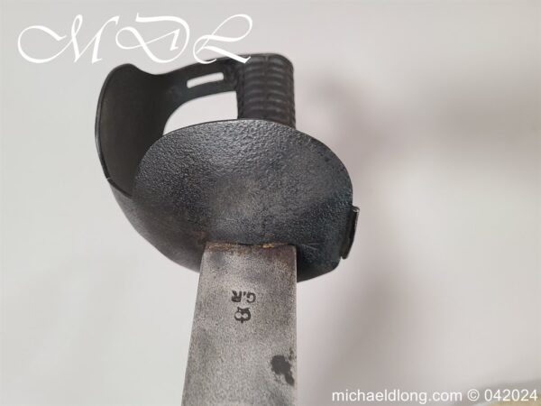 English Naval Cutlass Figure of 8 by Dawes - Image 10