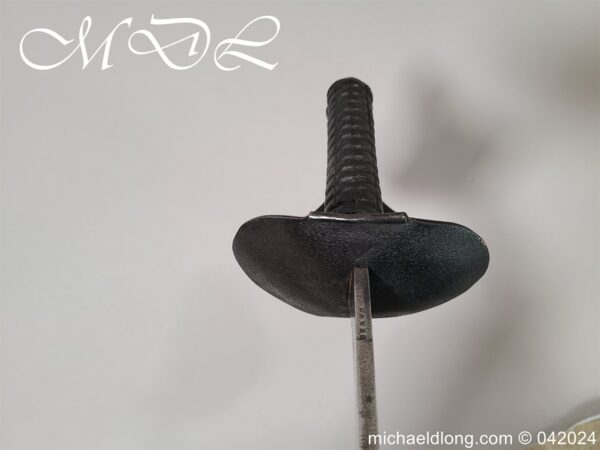 English Naval Cutlass Figure of 8 by Dawes - Image 9