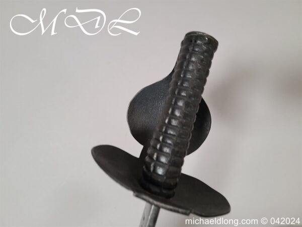 English Naval Cutlass Figure of 8 by Dawes - Image 7
