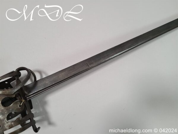 Royal Highland Infantry Sword 42nd - Blackwatch c 1760 - Image 21