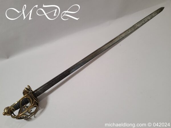 Brass Hilted English Backsword c.1740