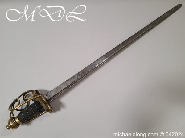 Brass Hilted English Backsword c.1740 - Image 23
