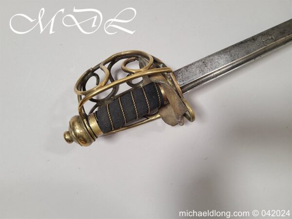 Brass Hilted English Backsword c.1740 - Image 22